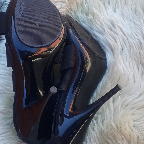 Strappy heeled Sandal patent 8.5 - Picture 5 of 9